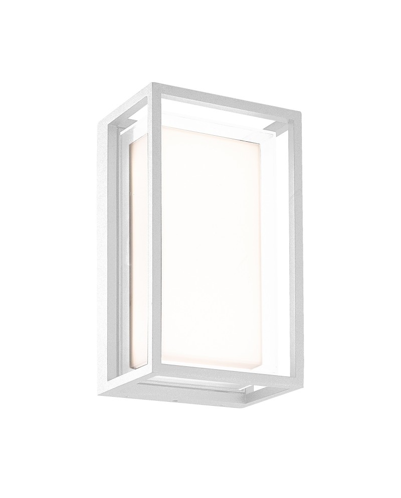 CHAMONIX * APLIQUE EXTERIOR BLANCO  LED IP65 - 9W - 3000K